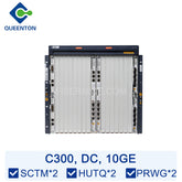 ZTE C300 OLT 10GE DC (19 inch) 15 Slots Equipped with 2*SCTM 2*HUTQ 2*PRWG